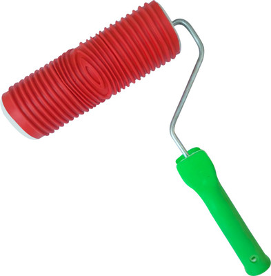 Decor now Embossing Paint Roller Imported Embossing Paint Roller Roller with Handle Wall Decor Paint Roller(Pack of 1)