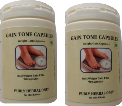 santhosh Trading GAIN TONE CAPSULES Weight Gainers/Mass Gainers(90 No, Unflavor)