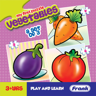 Frank Vegetables Puzzle(15 Pieces)