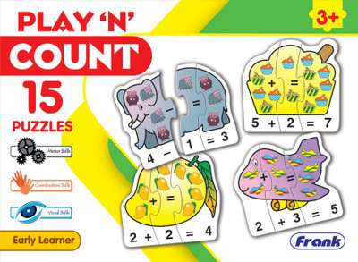 Frank Play N Count Puzzle(45 Pieces)