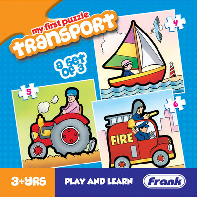 Frank Transport Puzzle(15 Pieces)