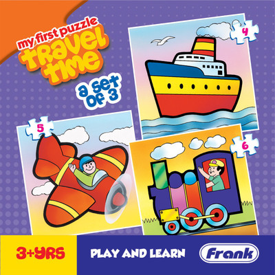 Frank Travel Time Puzzle(15 Pieces)