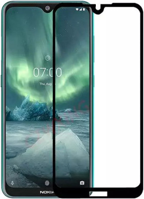 SMARTCASE Edge To Edge Tempered Glass for NOKIA 7.2(Pack of 1)