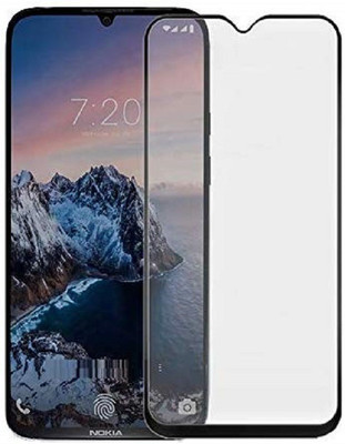 Kelfo Edge To Edge Tempered Glass for Nokia 7.2 {2019}(Pack of 1)