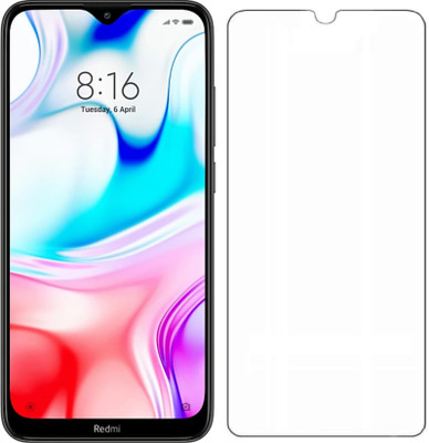Mobizworld Tempered Glass Guard for Xiaomi Redmi 8(Pack of 1)