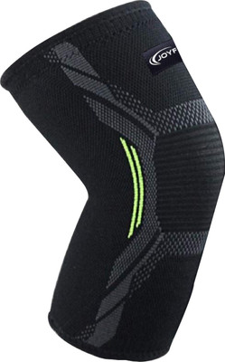 Joyfit Knee Support for Gym, Running, Sports ( Single ) Knee Support(Grey)