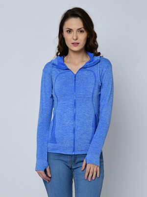 Da Intimo Full Sleeve Solid Women Sweatshirt