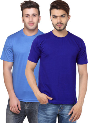 Concepts Solid Men Round Neck Multicolor T-Shirt