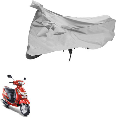 AutoVision Two Wheeler Cover for Mahindra(Duro, Silver)