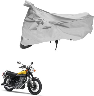 JVG Two Wheeler Cover for Yamaha(RD 350, Silver)