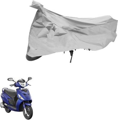 PRIMEAUTOZ Two Wheeler Cover for Hero(Maestro Edge, Silver)