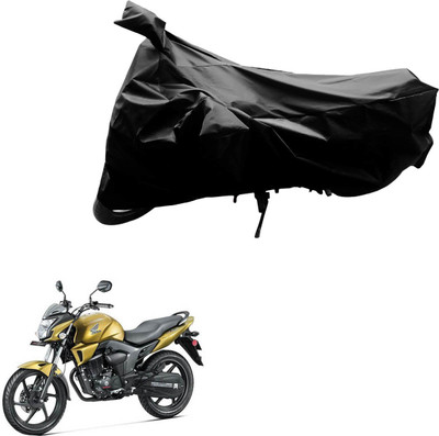 PRIMEAUTOZ Two Wheeler Cover for Honda(CB Trigger, Black)