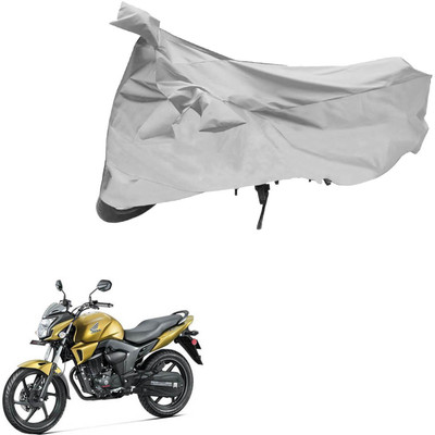 AutoVision Two Wheeler Cover for Honda(CB Trigger, Silver)