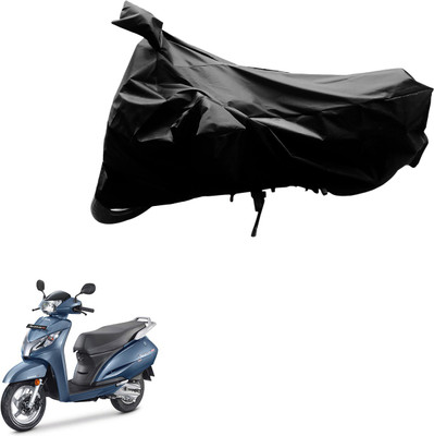 Ak Automotive Two Wheeler Cover for Honda(Activa 125, Black)