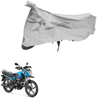 AutoVision Two Wheeler Cover for Hero(Passion Pro TR, Silver)