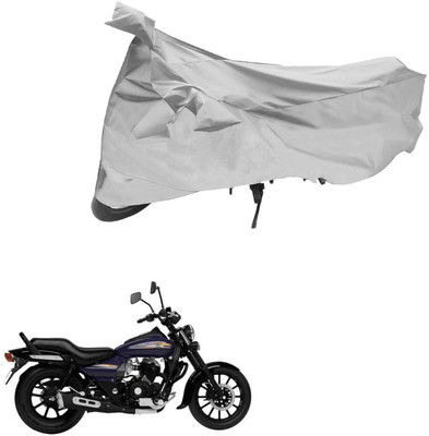 JVG Two Wheeler Cover for Bajaj(Avenger 150 Street, Silver)