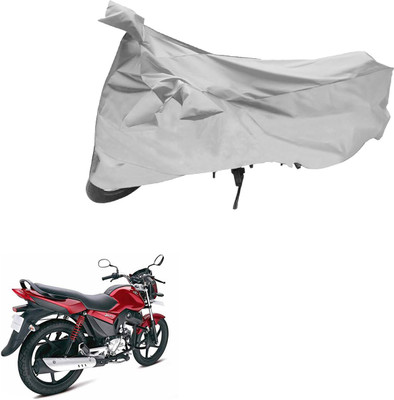 AutoVision Two Wheeler Cover for Mahindra(Stallio, Silver)