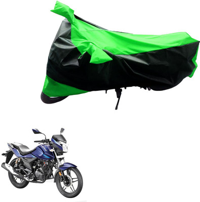 Ak Automotive Two Wheeler Cover for Hero(Xtreme, Black, Green)