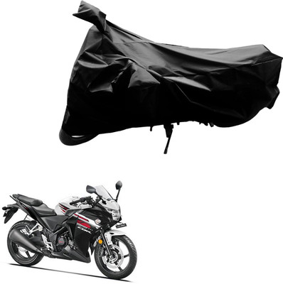 Ak Automotive Two Wheeler Cover for Honda(CBR 250R, Black)