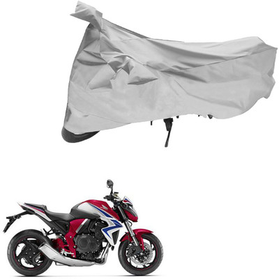 AutoVision Two Wheeler Cover for Honda(CB 1000R, Silver)