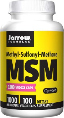 Jarrow Formulas MSM, 1,000 mg, 100 Veggie Caps(1000 mg)