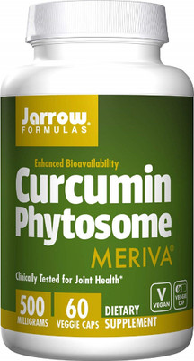 Jarrow Formulas Curcumin Phytosome, Meriva, 500 mg, 60 Veggie Caps(500 mg)