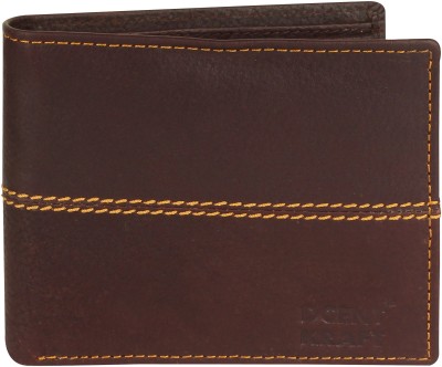 DCENT KRAFT Men Casual, Trendy, Evening/Party Brown Genuine Leather Wallet(7 Card Slots)