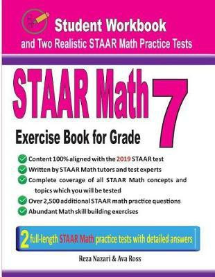 STAAR Math Exercise Book for Grade 7(English, Paperback, Nazari Reza)