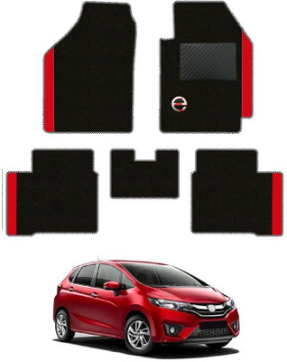 elegant Polypropylene Standard Mat For  Honda Jazz(Black, Red)