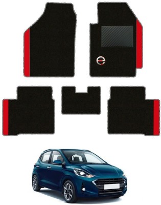 elegant Polypropylene Standard Mat For  Hyundai Grand i10 Nios(Black, Red)