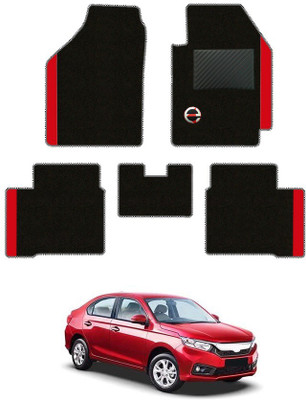 elegant Polypropylene Standard Mat For  Honda Amaze(Black, Red)