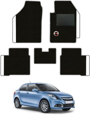 elegant Polypropylene Standard Mat For  Maruti Suzuki Swift Dzire(Black, White)