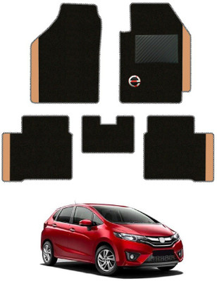 elegant Polypropylene Standard Mat For  Honda Jazz(Black, Beige)