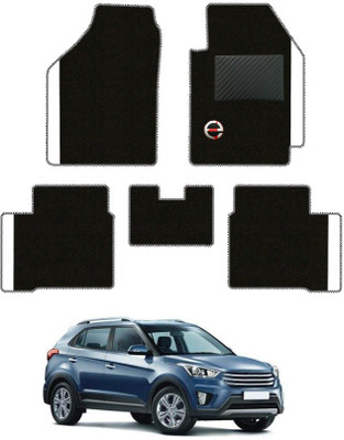elegant Polypropylene Standard Mat For  Hyundai Creta(Black, White)