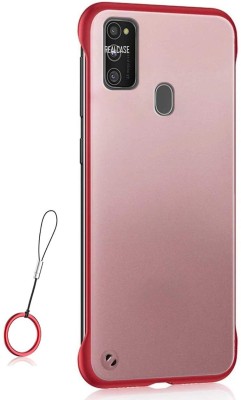 REALCASE Back Cover for Samsung Galaxy M30S(Red, Grip Case)