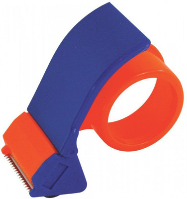 Bellveen Single Slided Handleheld Tape Dispenser (Manual)(Set of 1, Orange)