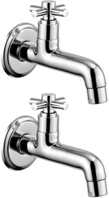 DRIZZLE Long Body Corsa Brass Chrome Plated - Foam Flow Tap - Set of 2 Faucet Set