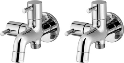 DRIZZLE Bib Cock 2 in 1 Flora Brass - Set of 2 Faucet Set