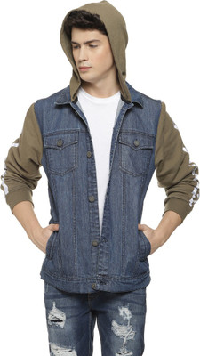 CAMPUS SUTRA Full Sleeve Washed Men Jacket