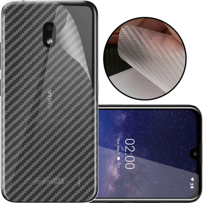 CASE CREATION Nokia 7.2 2019 Mobile Skin(3D Carbon Fibre Transparent Back Skin Matte Finish)