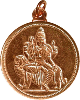 SUBHASHINI Goddess Sakthi Durga Ambaji Mata Copper Pendant Copper Pendant