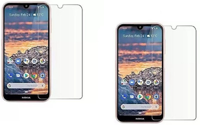 ISAAK Tempered Glass Guard for Nokia 2.2(Pack of 2)