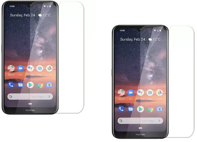 ISAAK Tempered Glass Guard for Nokia 3.2(Pack of 2)