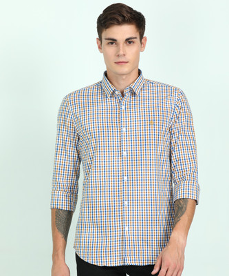 peter-england-university-men-checkered-casual-multicolor-shirt