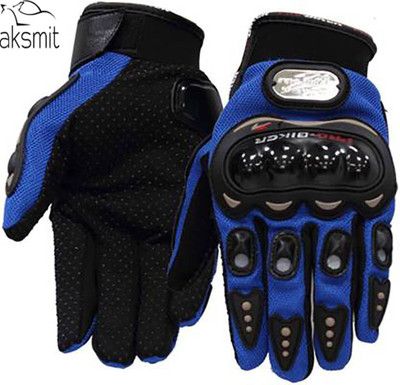 aksmit Full Riding Gear RGB567N354 Riding Gloves(Blue)