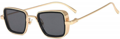 BLS Rectangular Sunglasses(Black)