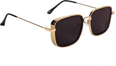 Criba Rectangular Sunglasses(Black)