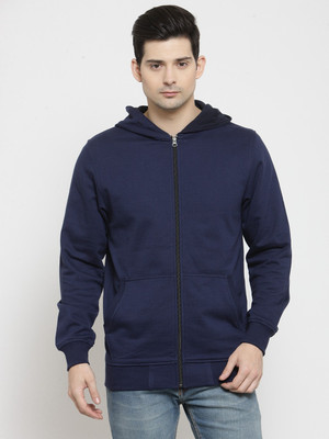 KALT Full Sleeve Self Design Men Sweatshirt