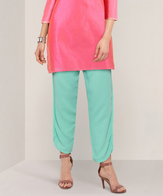 United Colors of Benetton Regular Fit Women Light Green Trousers