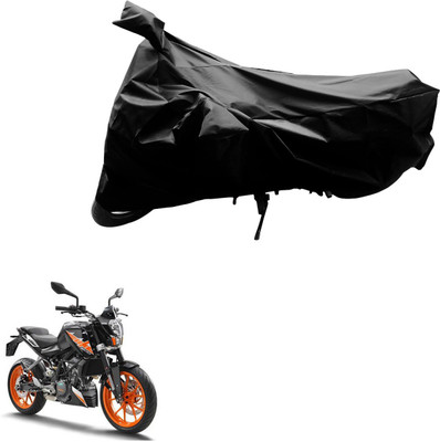 AK Art Two Wheeler Cover for KTM(Duke 200, Black)